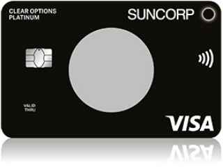 Front of Suncorp platinum credit card