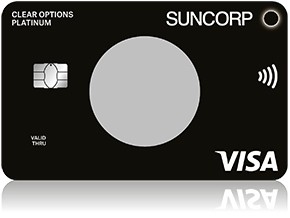 Black Platinum Suncorp Visa credit card
