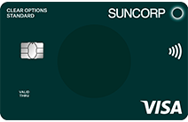 Front of Suncorp standard credit card