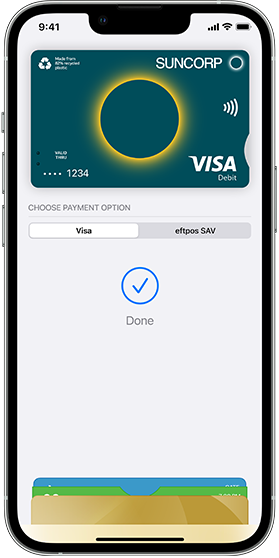 Apple Pay smartphone card now added