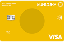 Front of Suncorp business credit card