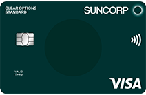 Front of Suncorp standard credit card
