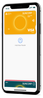 Suncorp PayLater Visa Debit card on Apple Pay 