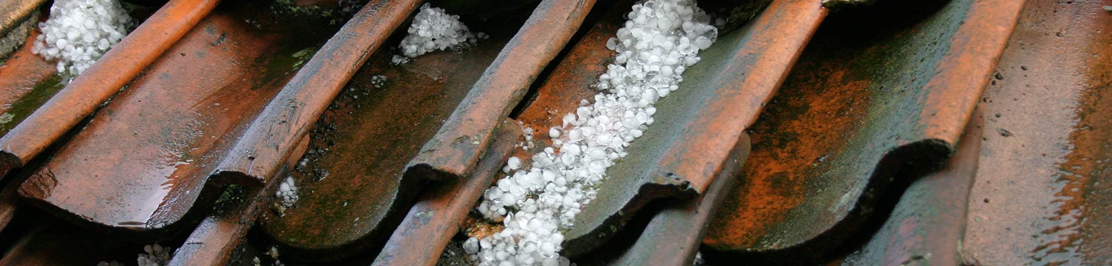 Hail on Roof
