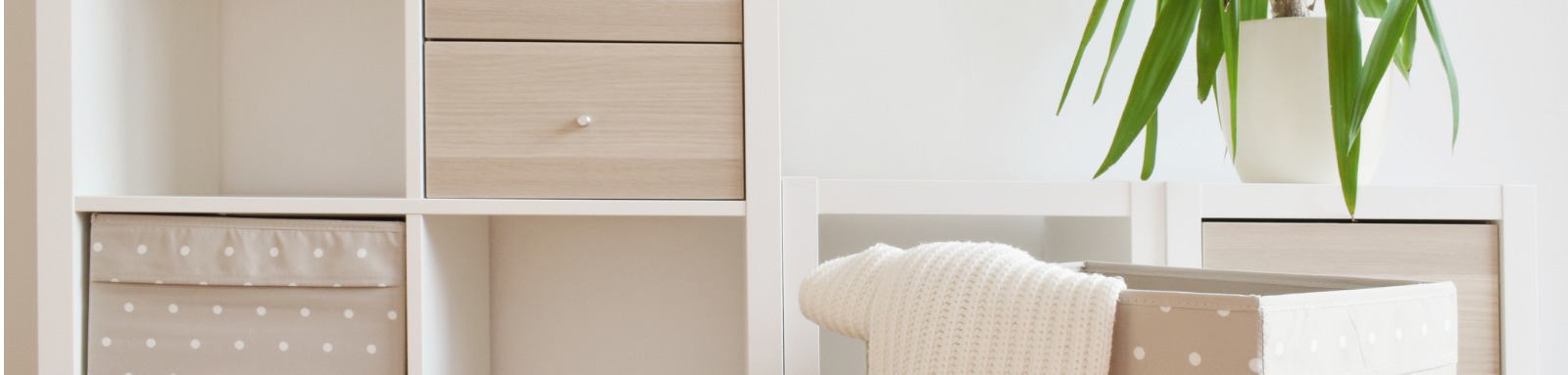 Modern furniture white shelves