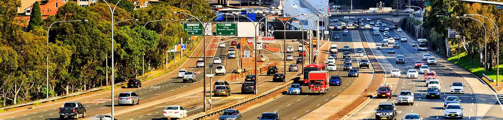 Traffic on the freeway