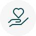 Wellbeing circle icon