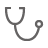 Medical instrument stethoscope sketch