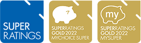 Super Ratings Gold 2022 Mychoice Super and Mysuper