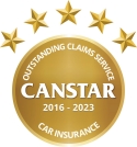 Canstar 2016-2023 Outstanding Claims Service Car Insurance Award