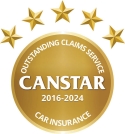 Canstar 2016-2023 Outstanding Claims Service Car Insurance Award