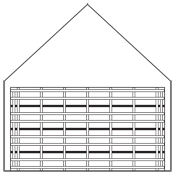 Roller door bracing