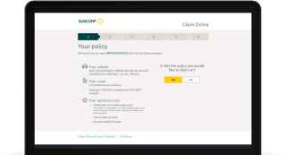 Laptop screen suncorp claim online process